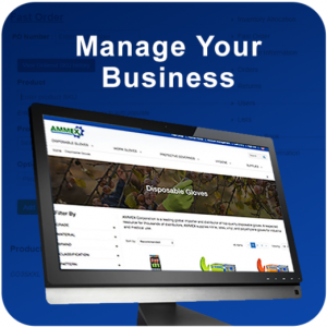 Manage your glove distribution business with AMMEX's Online Portal.