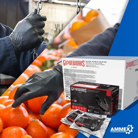 AMMEX has a wide selection of black disposable gloves to fit most needs.